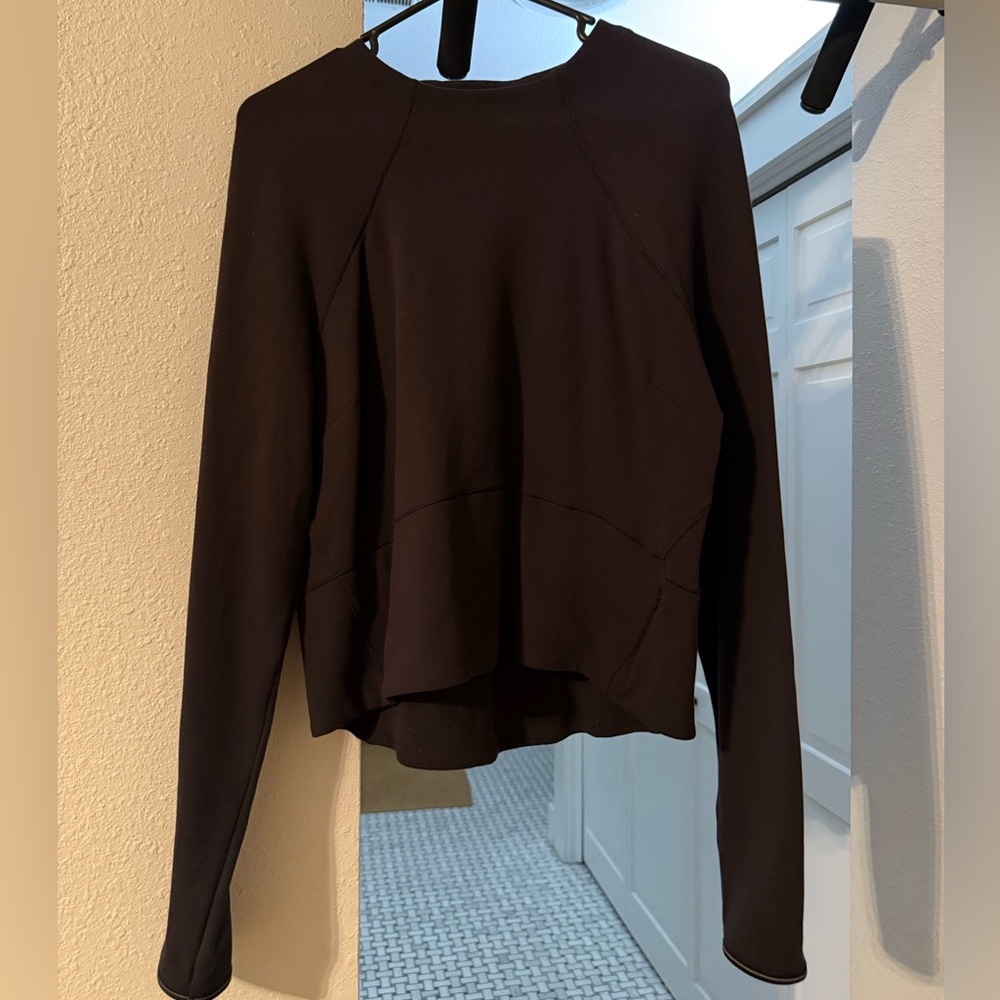 Lululemon hill and valley mock neck